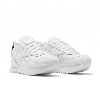 Reebok Royal Classic Jog 3 Sapatos de Plataforma Brancos