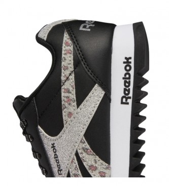 Reebok Royal Classic Jogger 2 Scarpe con plateau nero, stampa animalier