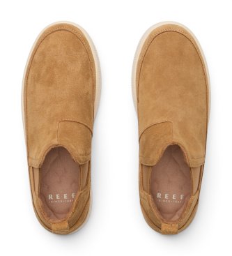 Reef Sneakers in Pelle Neptune Athena beige