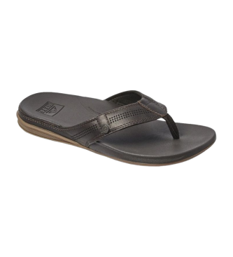 Reef Leather sandals Cushion Lux black