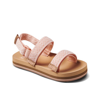Reef Kids Ahi convertible sandals pink