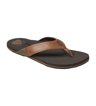 Reef Brown Newport leather sandals