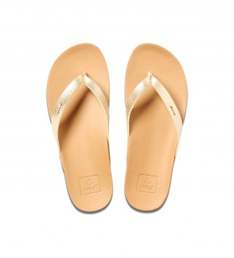 Reef Cushion Bounce Court gold sandals