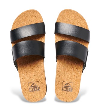 Reef Cushion Vista Hi Sandals black