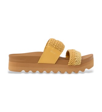 Reef Sandals Cushion Vista Hi yellow