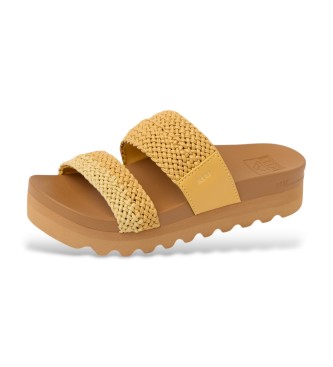 Reef Sandals Cushion Vista Hi yellow