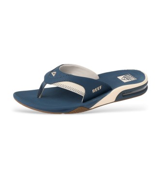 Reef Sandały Fanning w kolorze granatowym