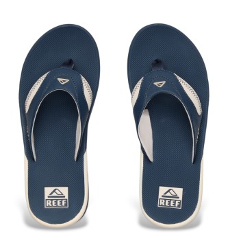 Reef Sandały Fanning w kolorze granatowym