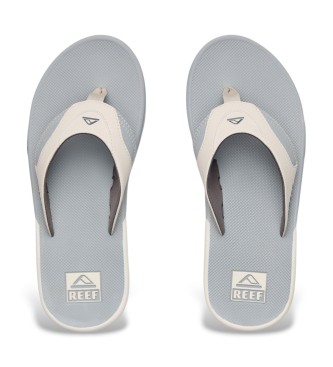 Reef Sandały wachlarzowe szare