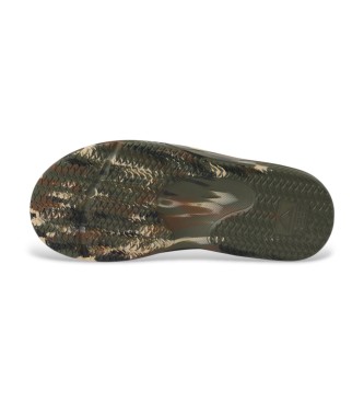 Reef Fanning H20 green flip flops