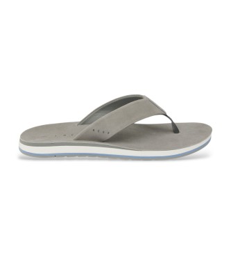 Reef Ojai Classic Leather Sandals grey