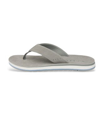 Reef Ojai Classic Leather Sandals grey