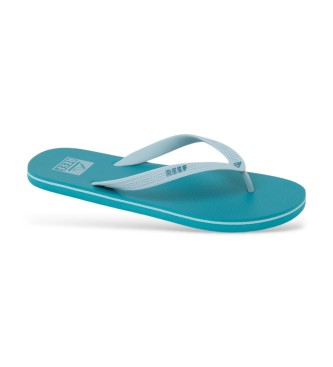 Reef Seaside fade turquoise flip flops