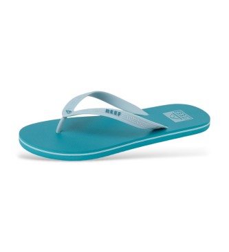 Reef Seaside fade turquoise flip flops