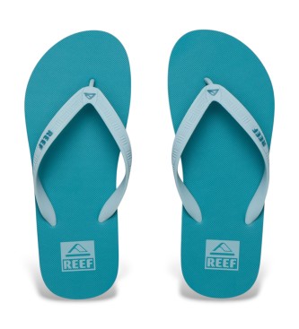 Reef Seaside fade turquoise flip flops