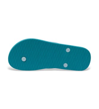 Reef Seaside fade turquoise flip flops