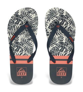 Reef Flip-flops Seaside Prints navy
