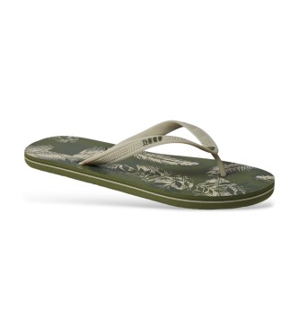 Reef Flip-flops Seaside Prints green