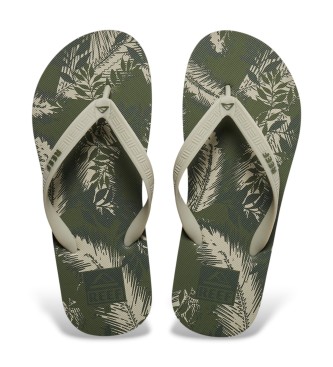 Reef Flip-flops Seaside Prints green