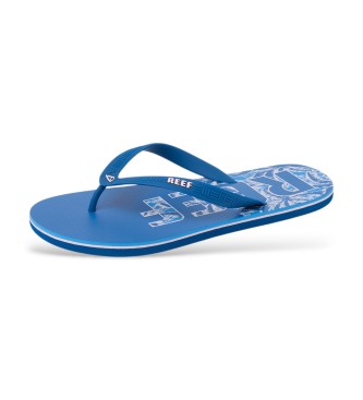 Reef Flip-flops Seaside Prints blue