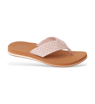 Reef Spring Woven Sandals pink