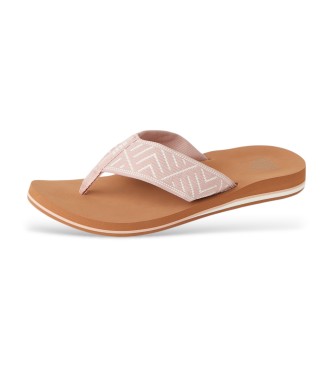 Reef Spring Woven Sandals pink