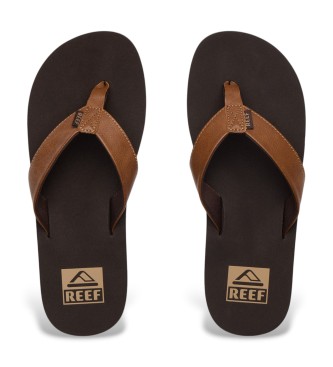 Reef Brązowe sandały Twinpin