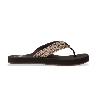 Reef Brown Smoothy Sandals