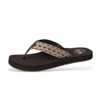 Reef Brown Smoothy Sandals