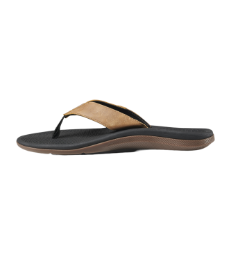 Reef Santa Ana Le brown leather sandals
