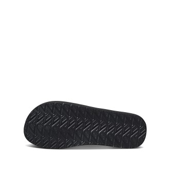 Reef Czarne sandały Smoothy