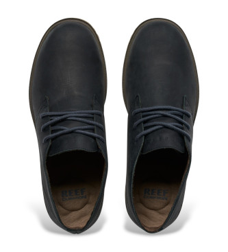 Reef Leucadian Lederschuhe dunkelgrau