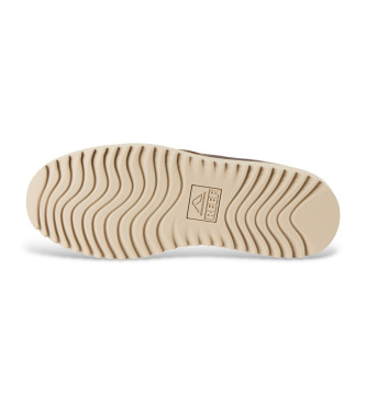 Reef Chaussures Leucadian en cuir marron