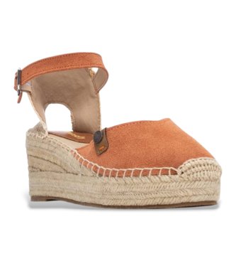 Refresh Leather espadrilles 175235 orange