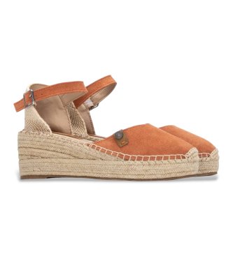 Refresh Leather espadrilles 175235 orange