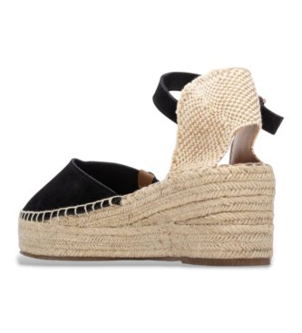 Refresh Leather Espadrilles 175235 black