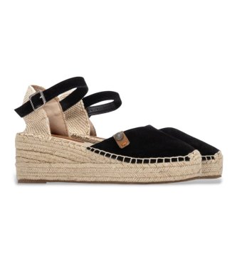 Refresh Leather Espadrilles 175235 black