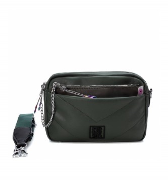 Small Multi Pocket Casual Crossbody Bag for Women Black Leather Quilted  Cross Body Phone Purses Ladies Designer Handbag