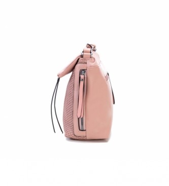 Bolso banana M trenzado nude