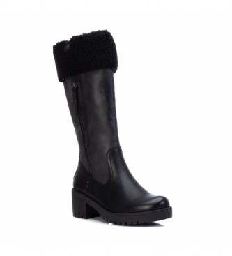 Refresh Boots 078970 black -heel of 5 cm