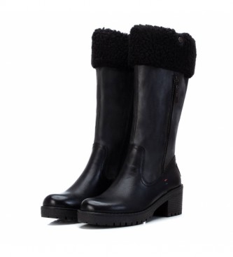 Refresh Boots 078970 black -heel of 5 cm