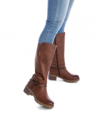 Refresh Boots 170185 brown -Height heel: 5cm