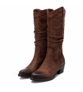 Refresh 170238 brown boots -Heel height: 5cm
