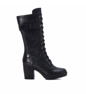 Refresh 170429 black boots -Height heel: 8cm