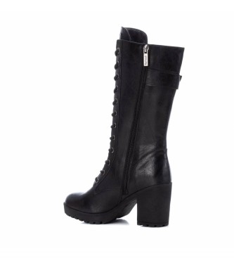 Refresh 170429 black boots -Height heel: 8cm