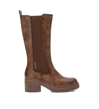 Refresh Botas casual taupe -Altura tacn 6cm-