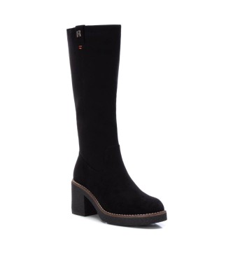 Refresh Botas 171296 preto -Altura do salto 7cm