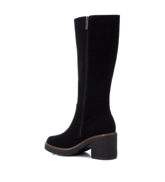 Refresh Botas 171296 preto -Altura do salto 7cm