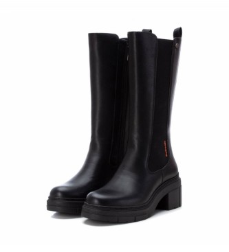Refresh Casual black boots -Heel height 6cm