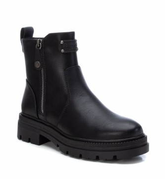 Refresh Bottines  bout rond noires